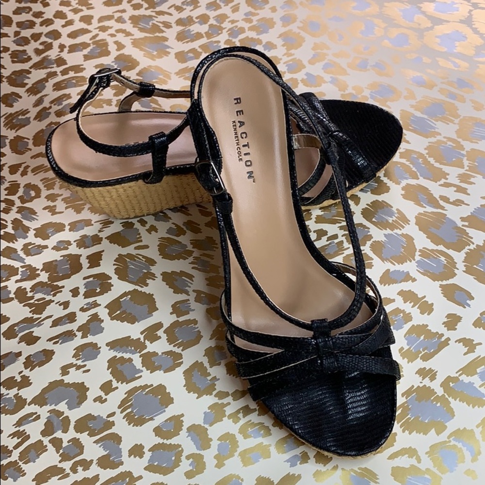 💥KENNETH COLE REACTION WEDGE SANDALS ESPADRILLE